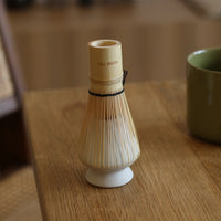 Matcha Latte Bamboo Whisk & Stand