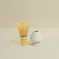 Matcha Latte Bamboo Whisk & Stand