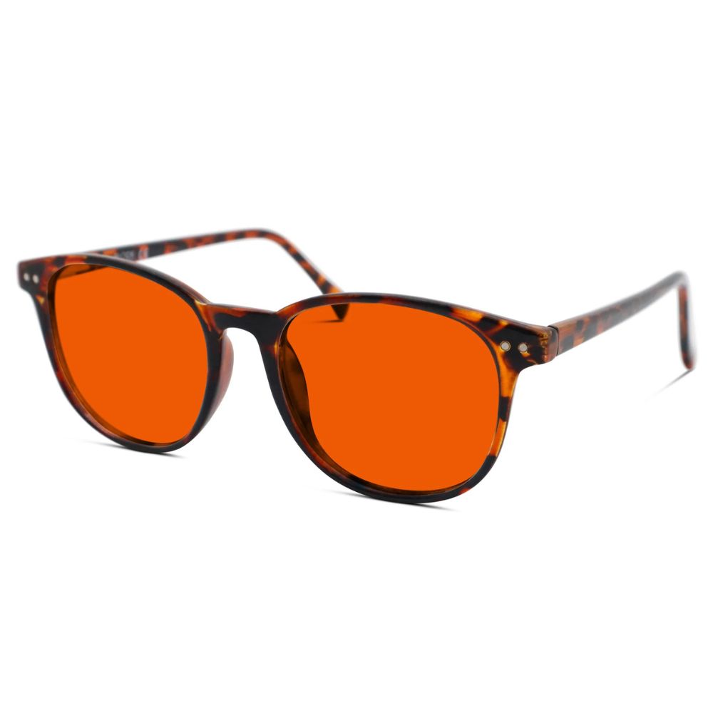 NightFall Billie Blue Blocking Glasses - Tortoise