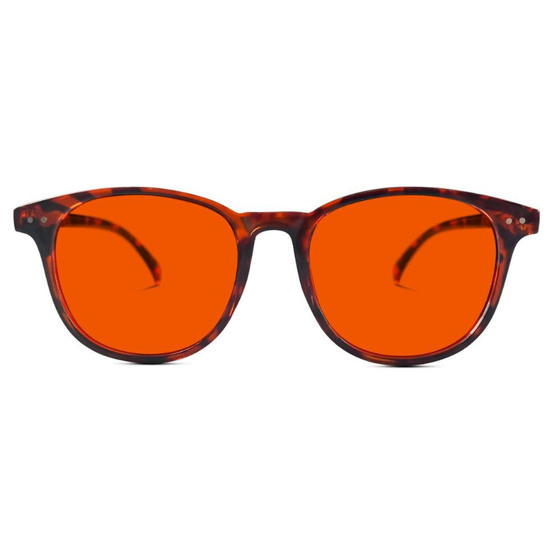 NightFall Billie Blue Blocking Glasses - Tortoise