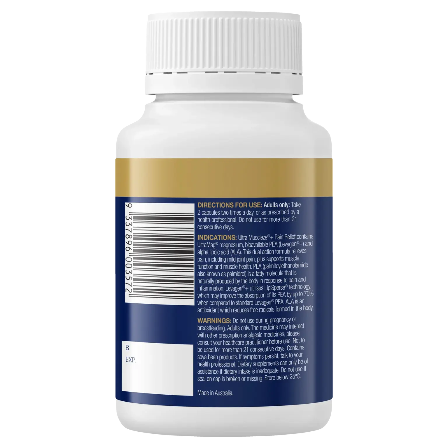 Ultra Muscleze + Pain Relief